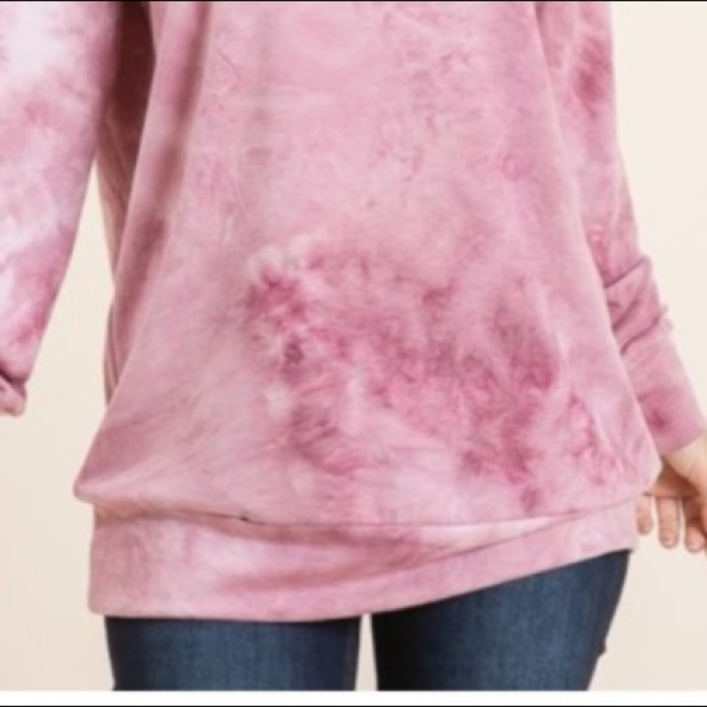 β€οΈtie-dye print top - Picture 6 of 6